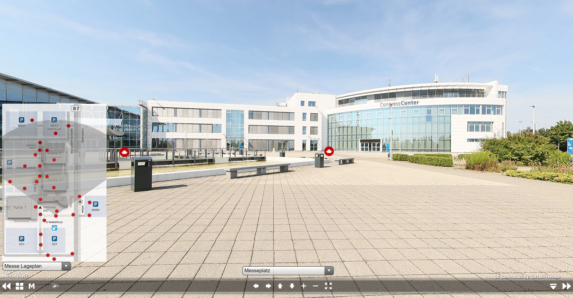 Vorschaubild Virtueller Rundgang @ Messe Erfurt