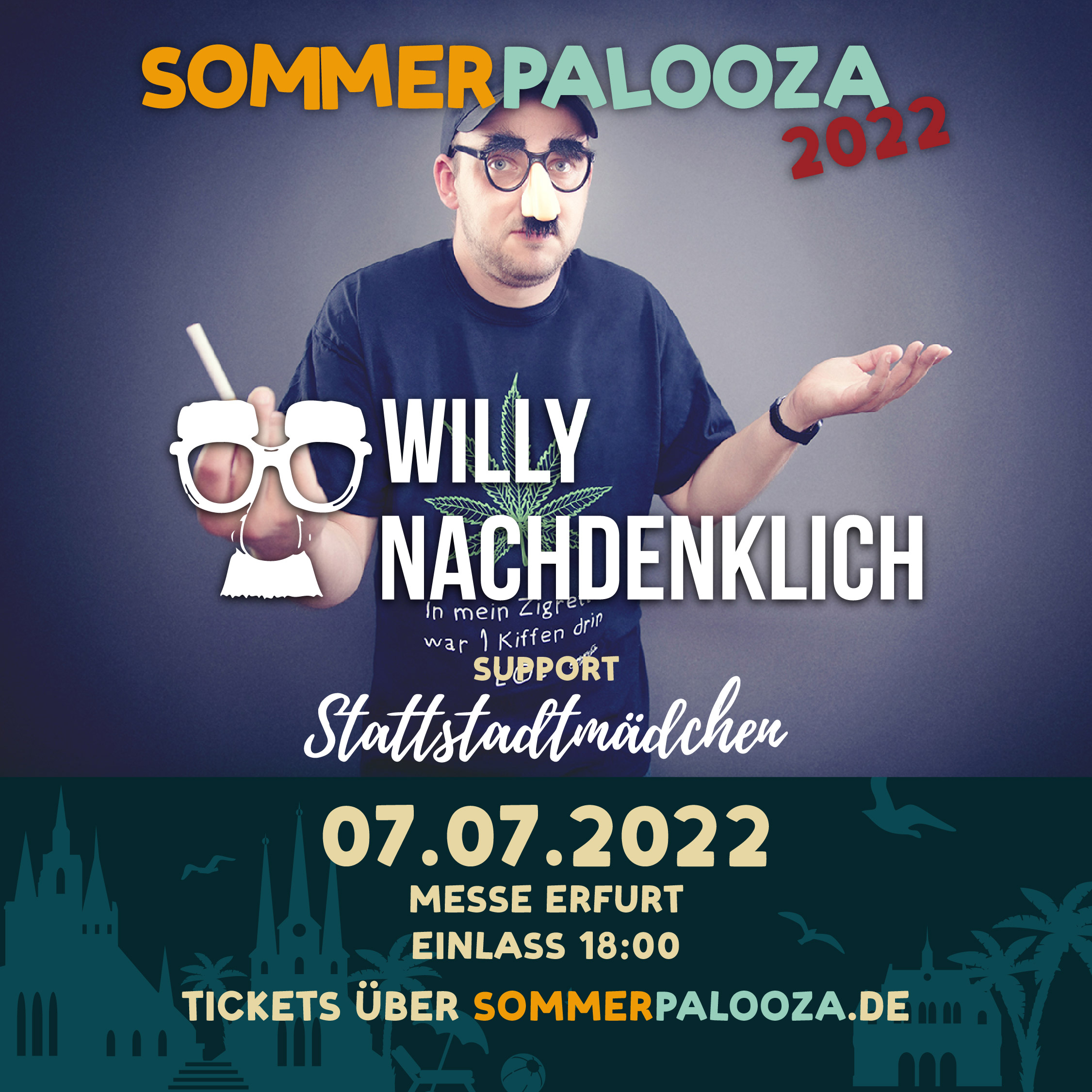 Willy Nachdenklich Stattstadtmädchen Sommerpalooza 2022 Festival